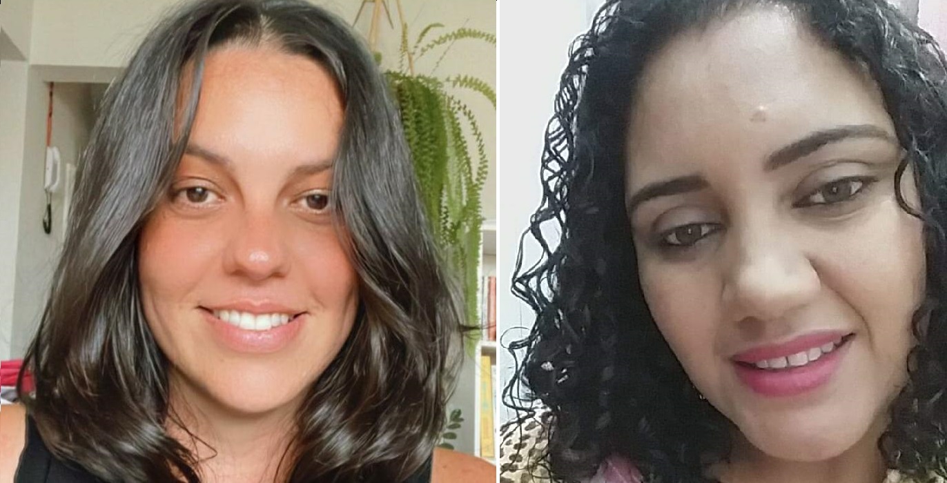 As servidoras Luana Tayna Duarte e Fabiana Barbosa dos Santos - Foto: Redes sociais